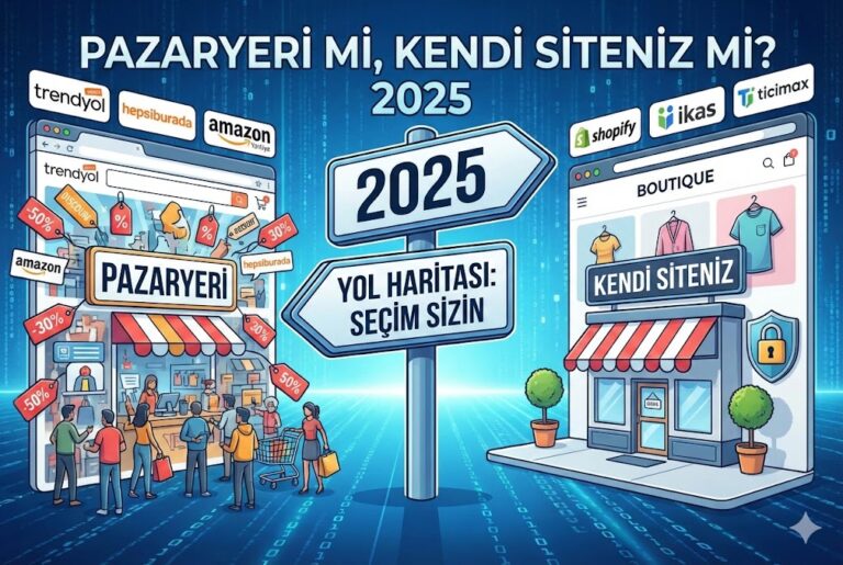 Pazaryeri mi, Kendi Siteniz mi