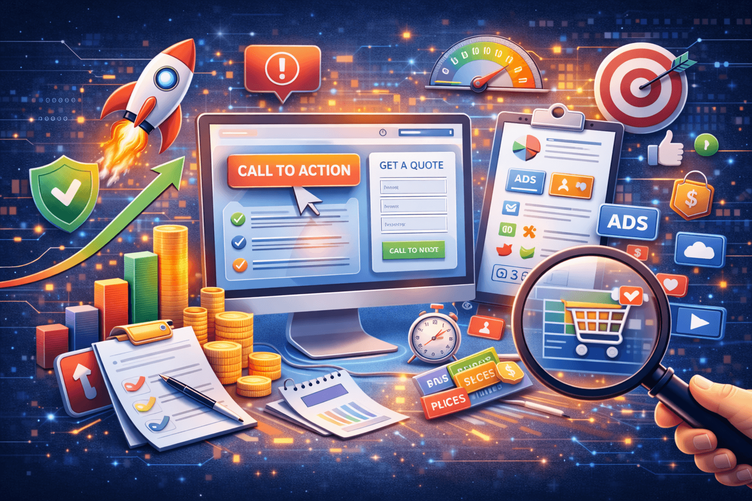 Landing Page Optimizasyonu ile Reklam Dönüşüm